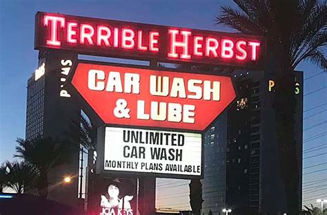 The Service at this Terrible Herbst is fantastic. . Terrible herbst full service car wash